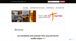 Desktop Screenshot of jeunes-quimper.com